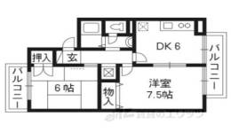 エクレール松尾間取り図面