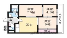 ＳＡＫＩＺＯ　ＶＩＬＬＡ烏丸四条間取り図面