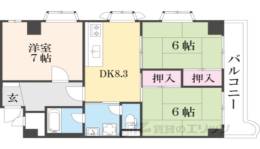 エトワール長岡京間取り図面