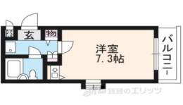 ＤＥＴＯＭ－１西陣２間取り図面