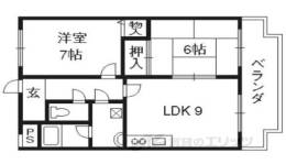 フレグランス落堀間取り図面
