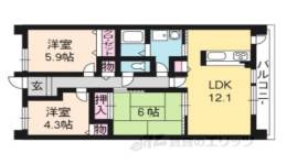 ノブレカーサ西院間取り図面