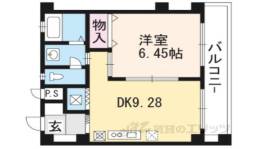 ドミール東山間取り図面