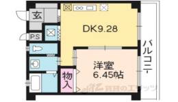 ドミール東山間取り図面