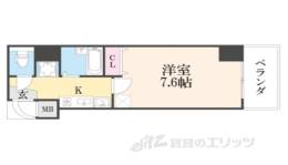 エクセレント御所西間取り図面