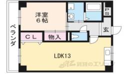 富士マンション２間取り図面
