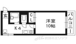 フラットＫＳＲ間取り図面