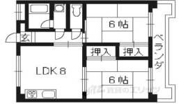 メロディタカノ間取り図面