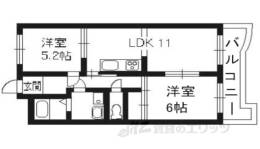 ラ・セーヌ南桂間取り図面