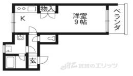 公園マンション間取り図面
