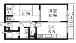 オーク鶏冠井間取り図面