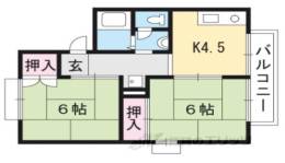 セジュール東代　　間取り図面