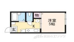 シティハイム堀川間取り図面