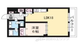 プラザ椥ノ辻間取り図面
