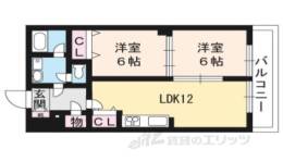 プラザ椥ノ辻間取り図面