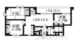 サンクスシティＦＵＫＵＩ間取り図面