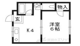 和プレジデント桃山間取り図面