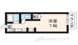 吉与門ハイツ２　　　　　　　　間取り図面