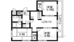 グランドハイツ嵯峨野間取り図面