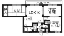 グランドハイツ嵯峨野間取り図面