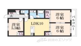 グランドハイツ嵯峨野間取り図面