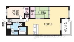 アーネスト西大路間取り図面