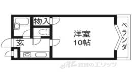 プランドール勧修寺間取り図面