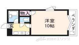 プランドール勧修寺間取り図面