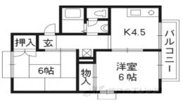セジュール桂間取り図面
