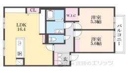 フレグランス上賀茂間取り図面