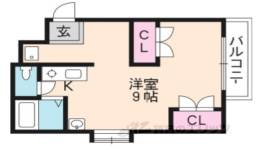 デュ北白川間取り図面