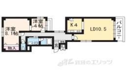 ミレニアム御池間取り図面