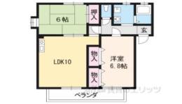 ハイツツインズ南棟(№250）間取り図面