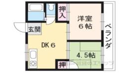 ハイツ京ノ道間取り図面