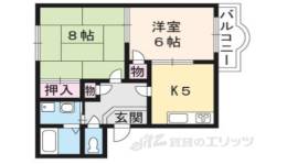 ドミール修学院間取り図面