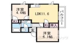 リバティハウス葛野間取り図面