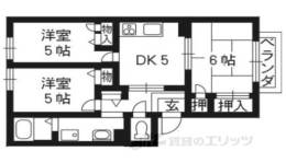 ＣｏＣｏハイツ上桂間取り図面
