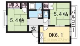シャトヴェールＡ棟間取り図面