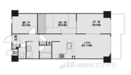 ライオンズマンション祇園間取り図面