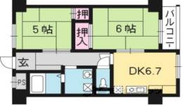 コスモ星の子ハイツ間取り図面