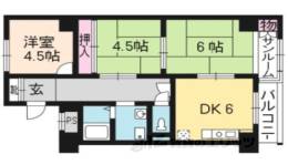 コスモ星の子ハイツ間取り図面