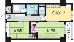 コスモ星の子ハイツ間取り図面