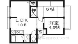 ベルエール宝ヶ池間取り図面