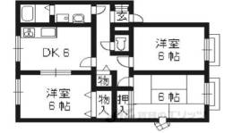 ヴェルデネロ上賀茂Ｂ棟間取り図面