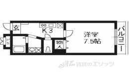 コート御所南間取り図面