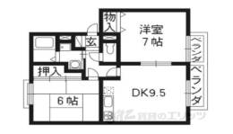 ハイツやすらい間取り図面