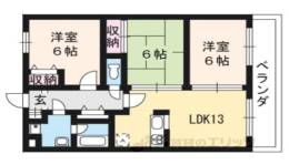 グランドール広野間取り図面