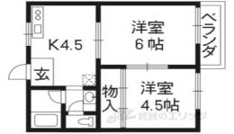 ハイツ森間取り図面