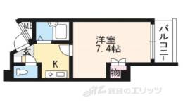 ブランネージュ四条大宮間取り図面