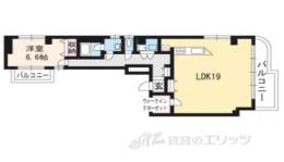 ブランネージュ四条大宮間取り図面